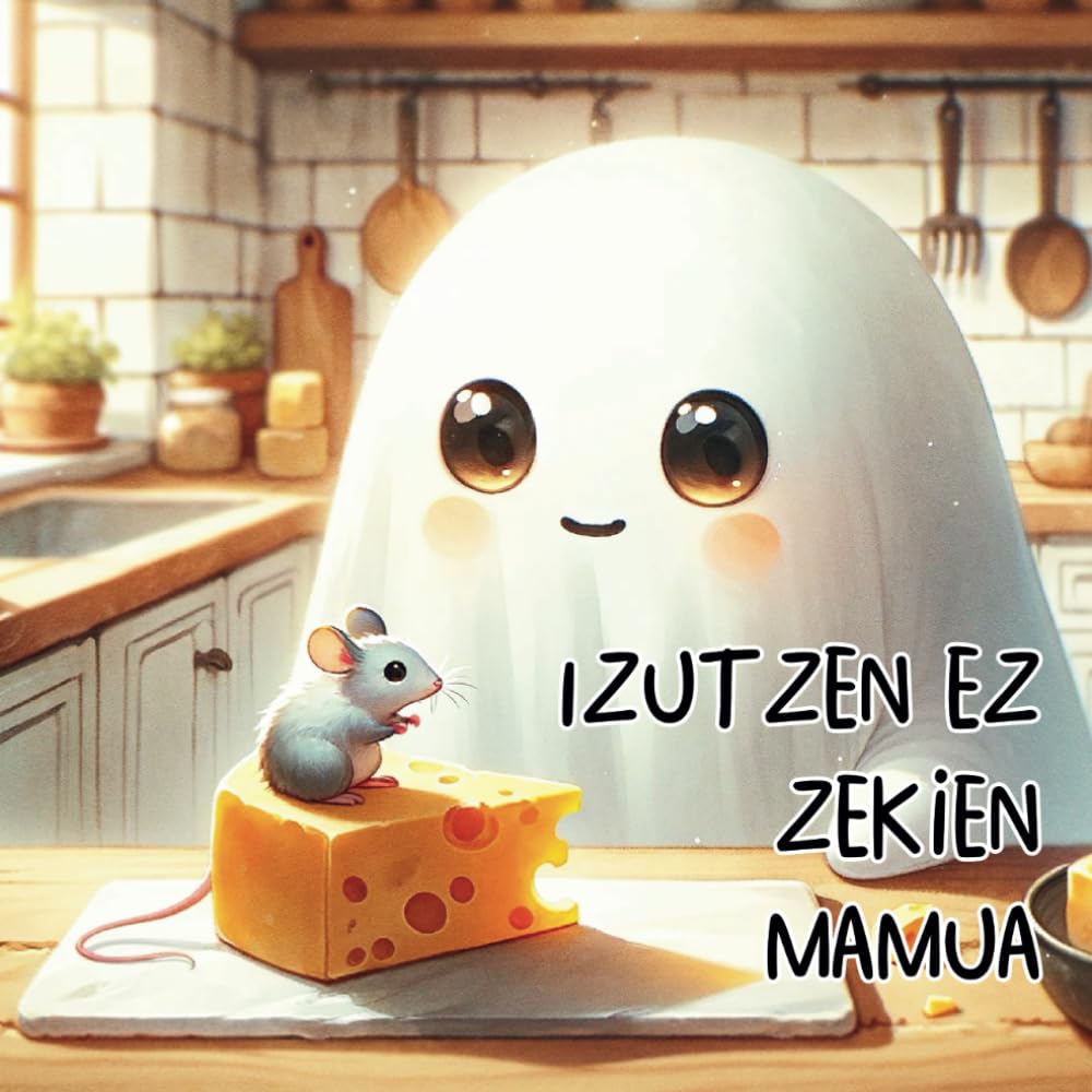 Libro: Izutzen ez zekien mamua - haur ipuina - letra larria: 3 eta 5 urte bitarteko umeentzako ipuina - haurrentzako liburu ilustratua