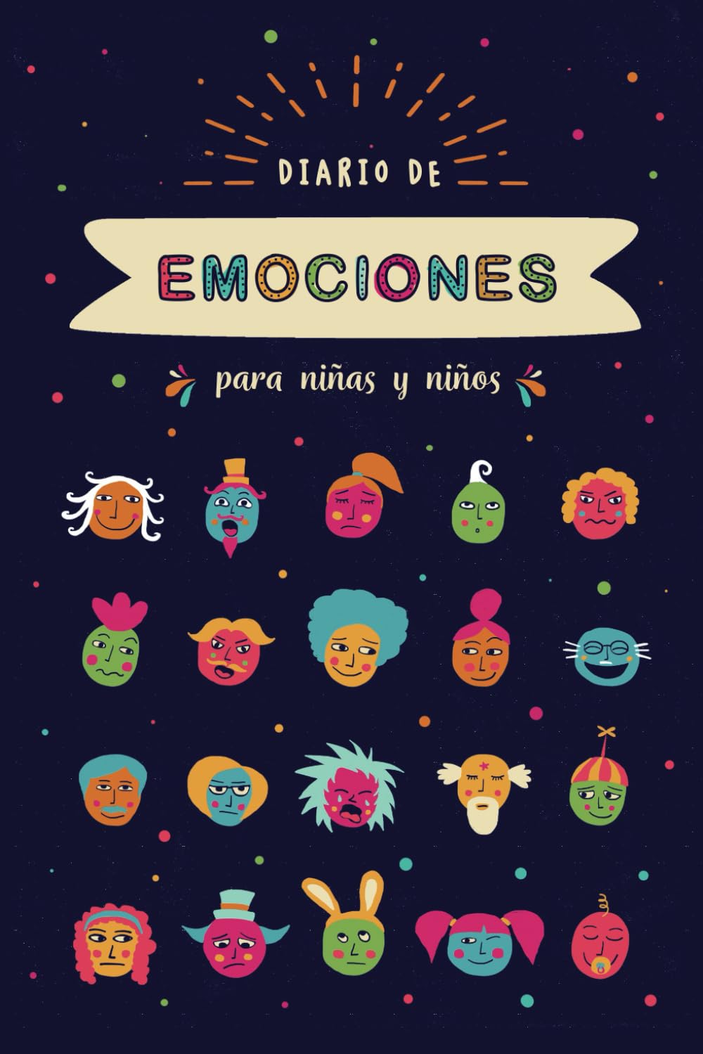 Libro: Diario de Emociones: Diario de gratitud para niños y niñas | Diario secreto donde escribir las emociones y las vivencias de cada día.