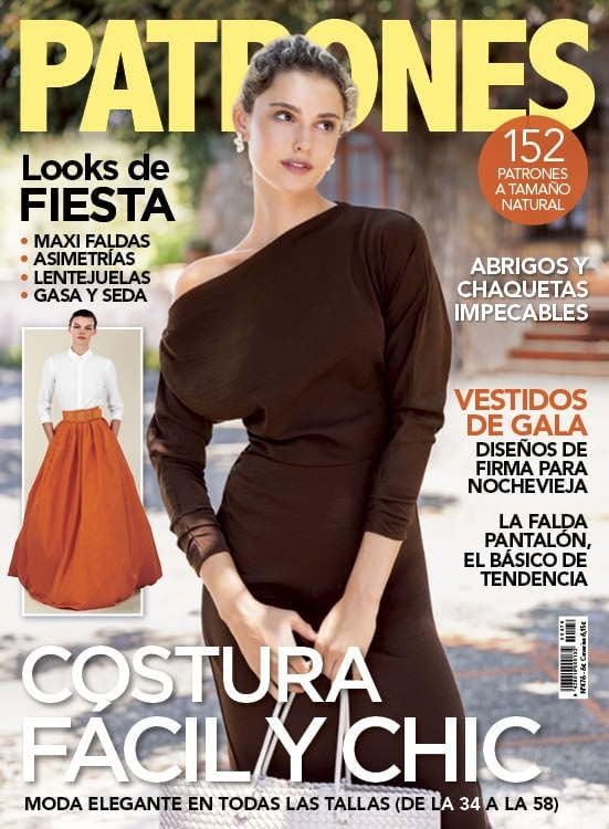 Libro: Revista Patrones #476 | Costura fácil y chic: Moda elegante en todas las tallas (34 a 58)