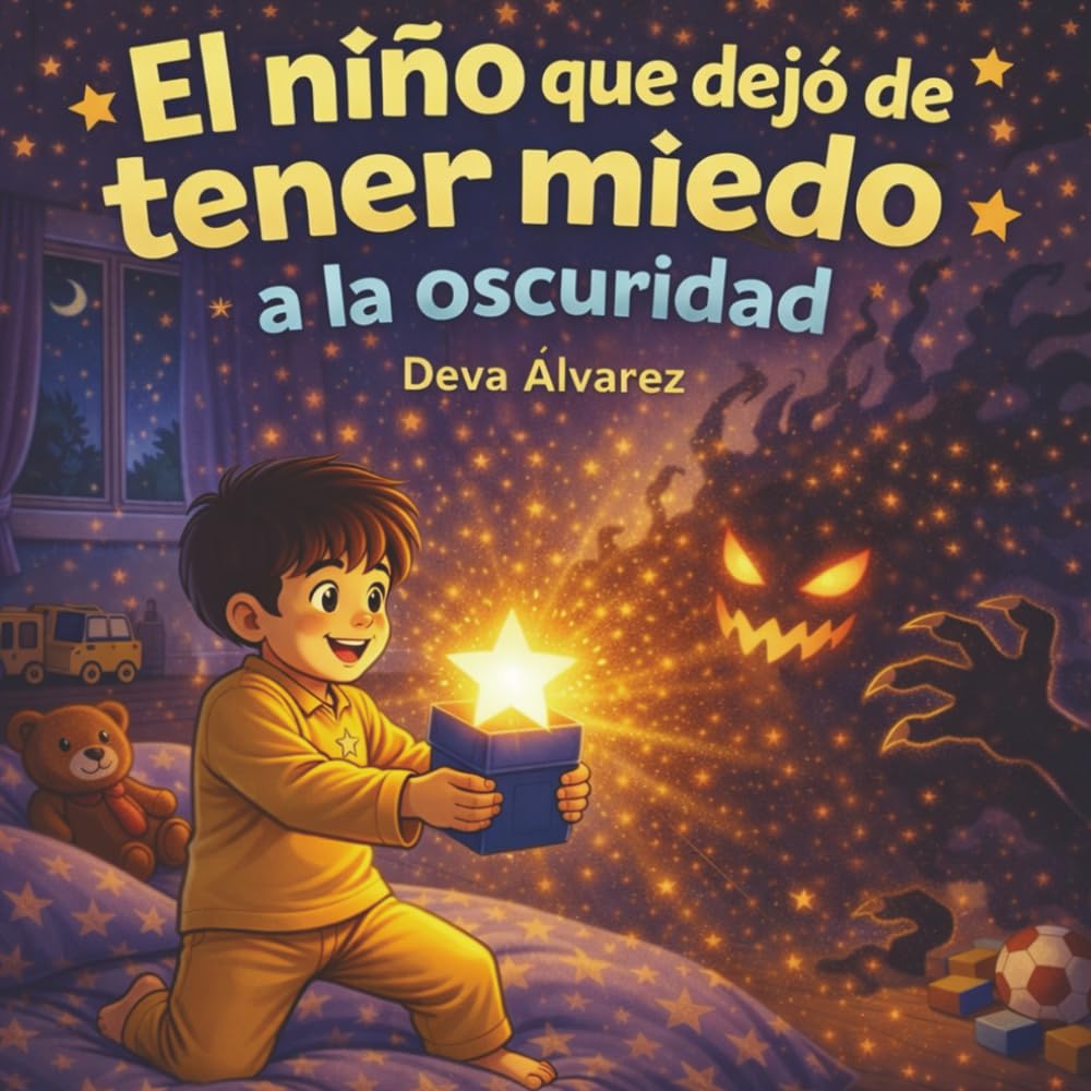 Libro: El Niño que Dejó de Tener Miedo a la Oscuridad: Un Cuento Terapéutico para que tus Hijos Duerman Sin Miedo y Solos (Cuentos para Dormir Niños - 100% Comprobado) (Cuentos Infantiles de 4 a 6 años)