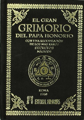 Libro: Gran Grimorio Papa Honorio,El -Terciopelo