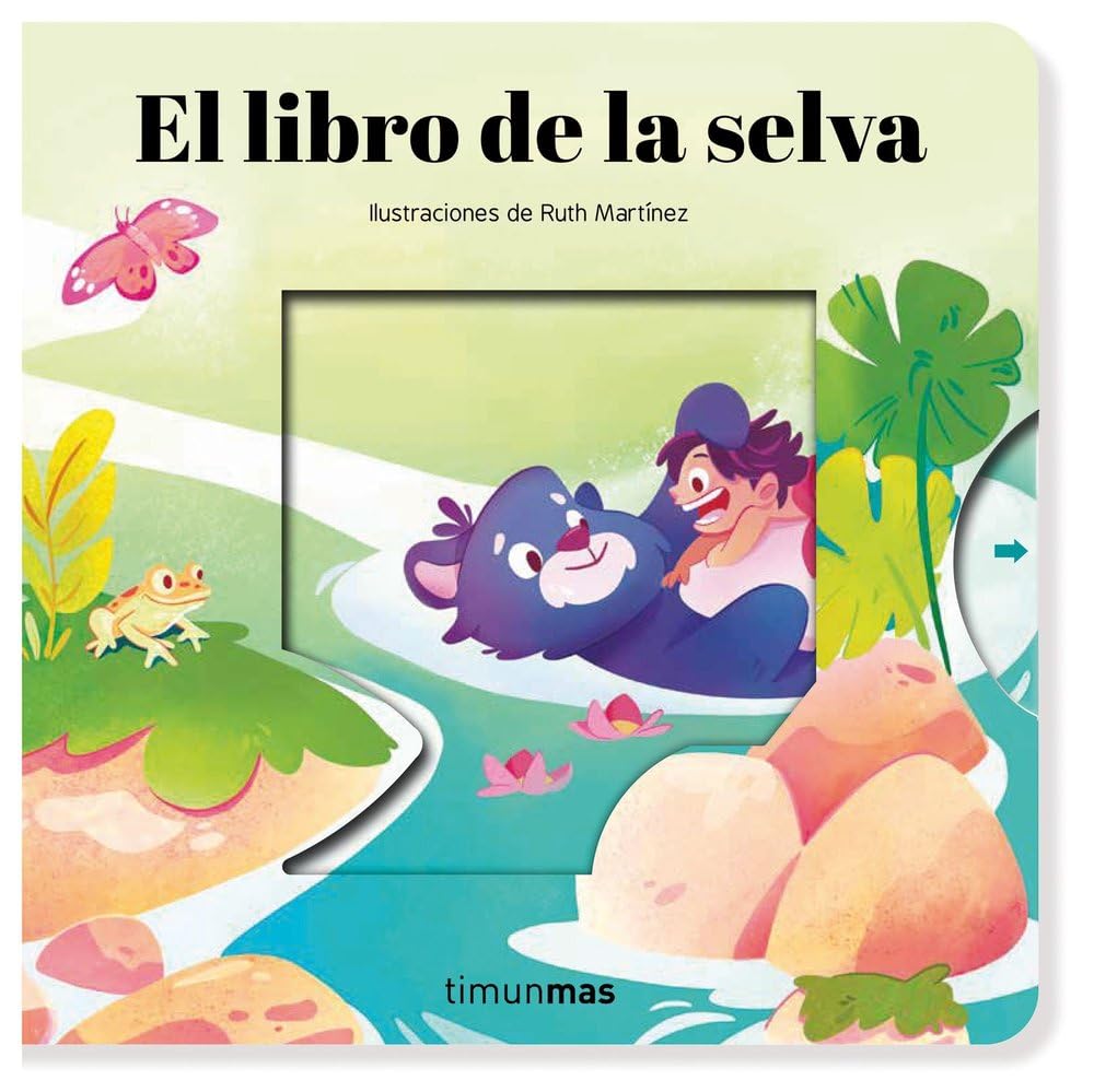 Libro: El libro de la selva. Cuento con mecanismos (Cuentos clásicos con mecanismos)
