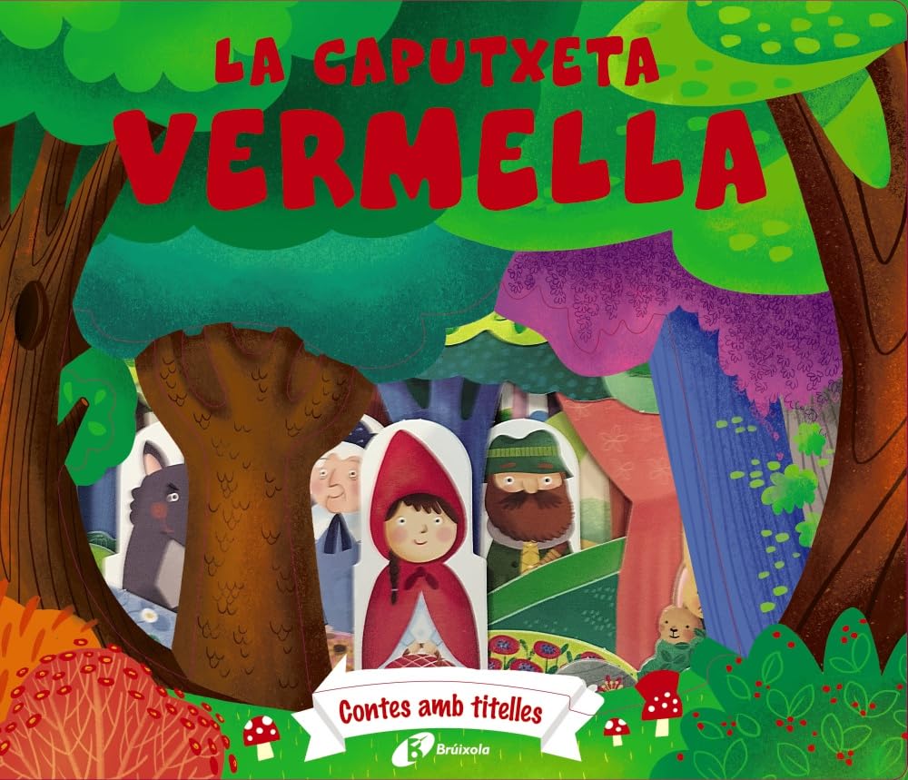 Libro: Contes amb titelles. Caputxeta Vermella