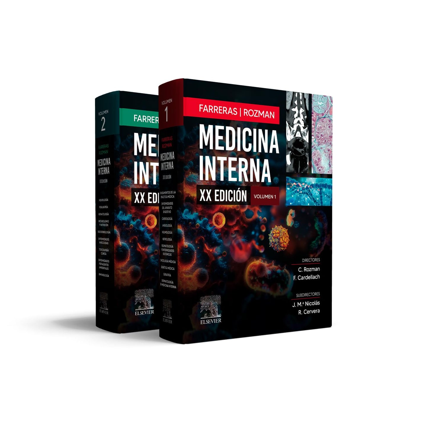 Libro: FARRERAS ROZMAN Medicina Interna 2 Vols.