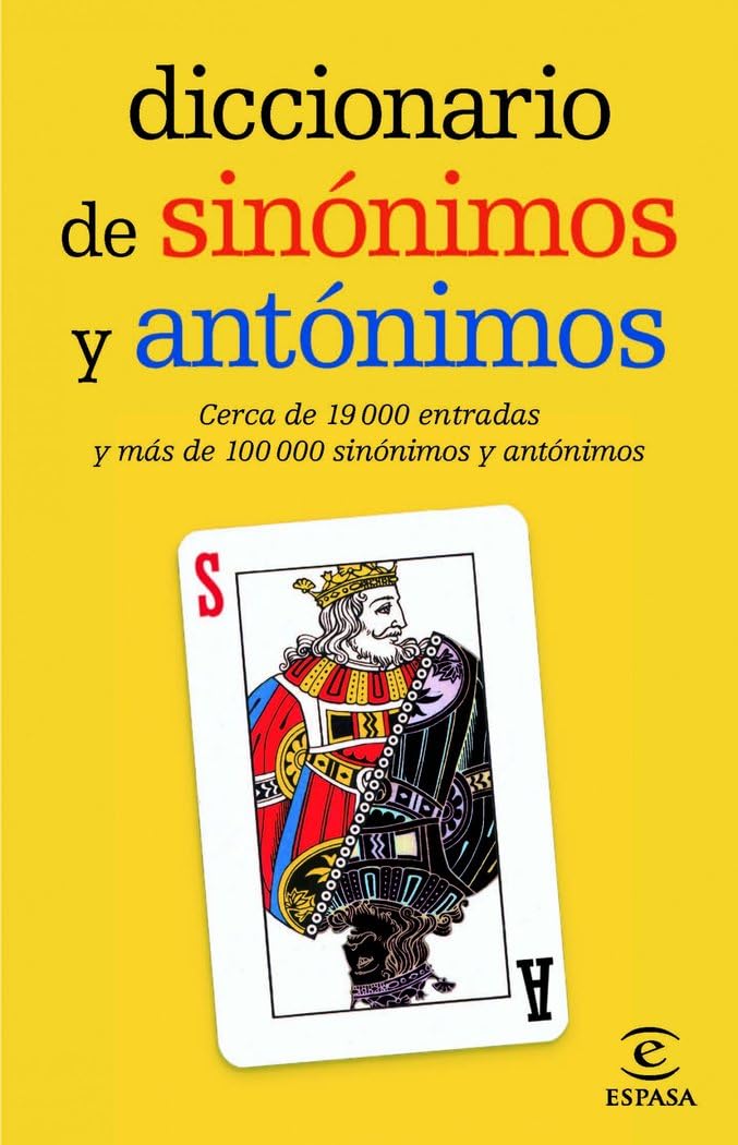 Libro: Diccionario de sinónimos y antónimos (DICCIONARIOS LEXICOS)