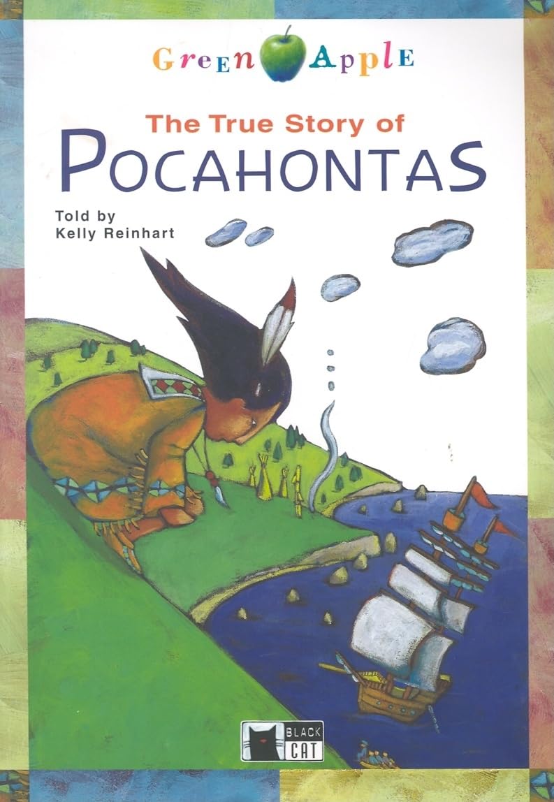 Libro: TRUE STORY OF POCAHONTAS+CD STEP 1 A2 NE: The True Story of Pocahontas + audio CD (Green apple) - 9788877549822