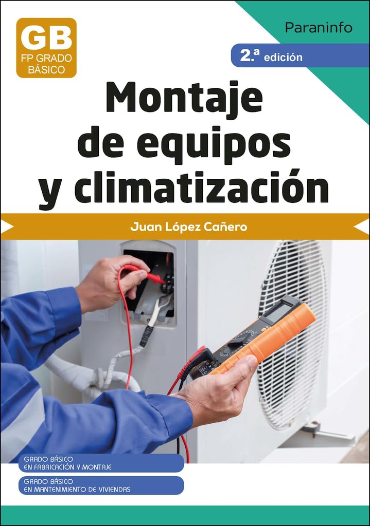 Libro: Montaje de equipos de climatización 2.ª edición: CFGB (Fabricación Mecánica)
