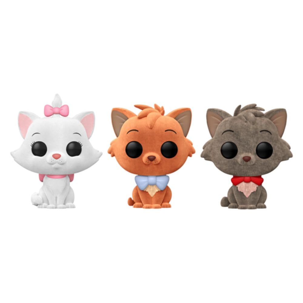 Funko Pop! Disney The Aristocats Pack de 3 (Aterciopelado) Special Edition Exclusivo