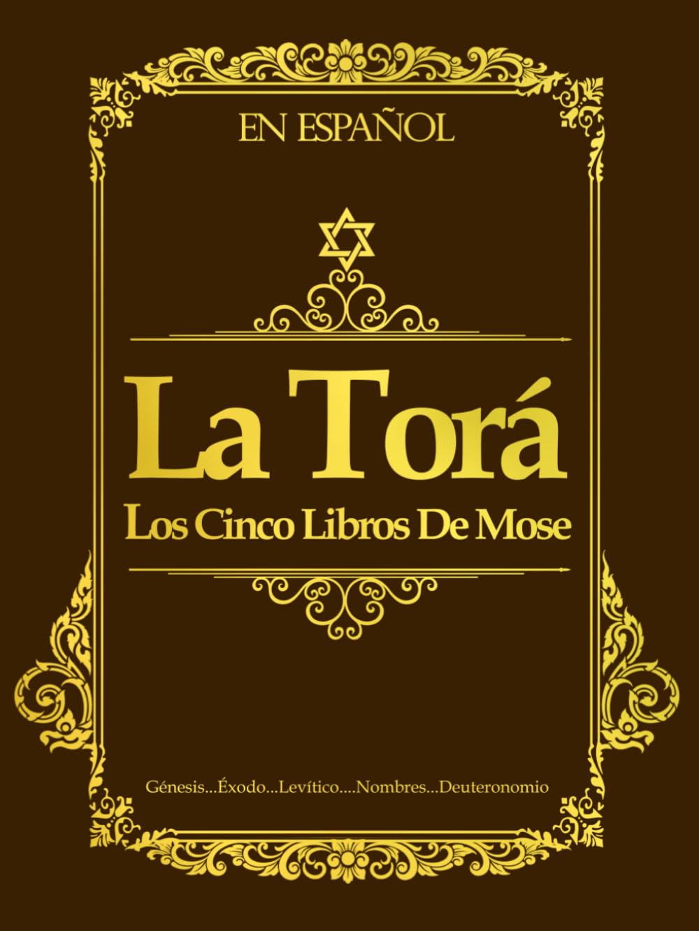 Libro: La Torah en español Completa letra grande Los Cinco Libros De Mose de la Biblia hebrea al pueblo de Israel: the torah in Spanish