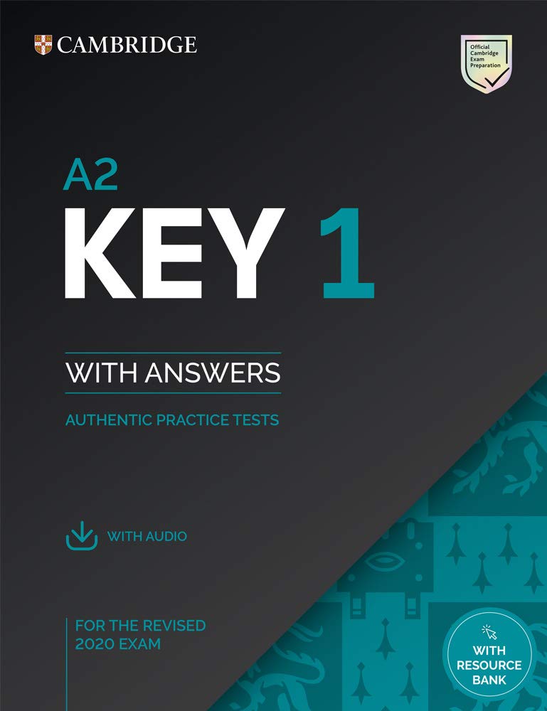 Libro: A2 Key 1. Practice Tests with Answers and Audio