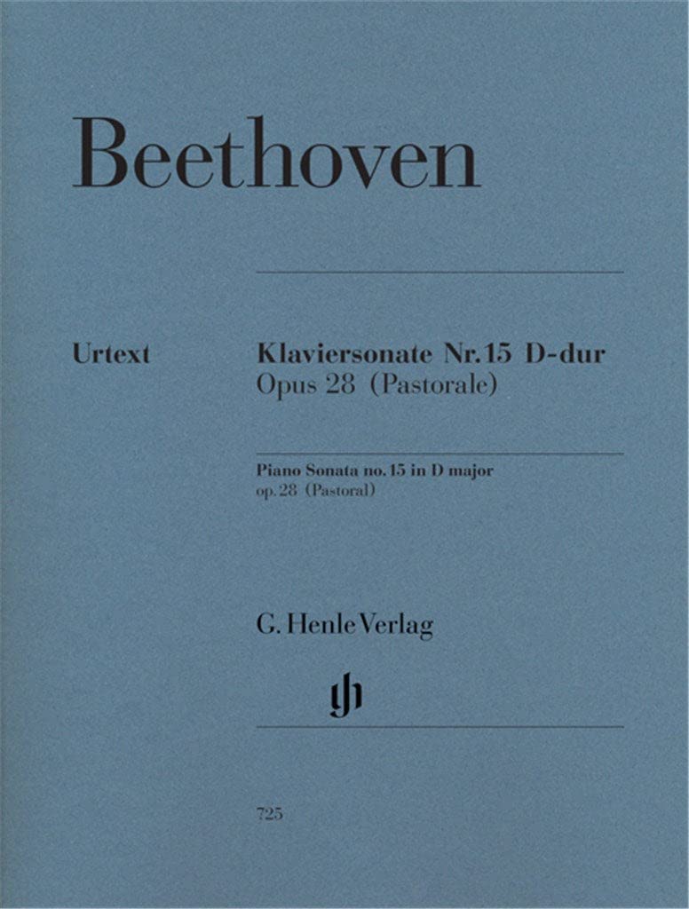 Libro: Beethoven: Piano Sonata No. 15 in D Major, Op. 28 ("Pastoral")