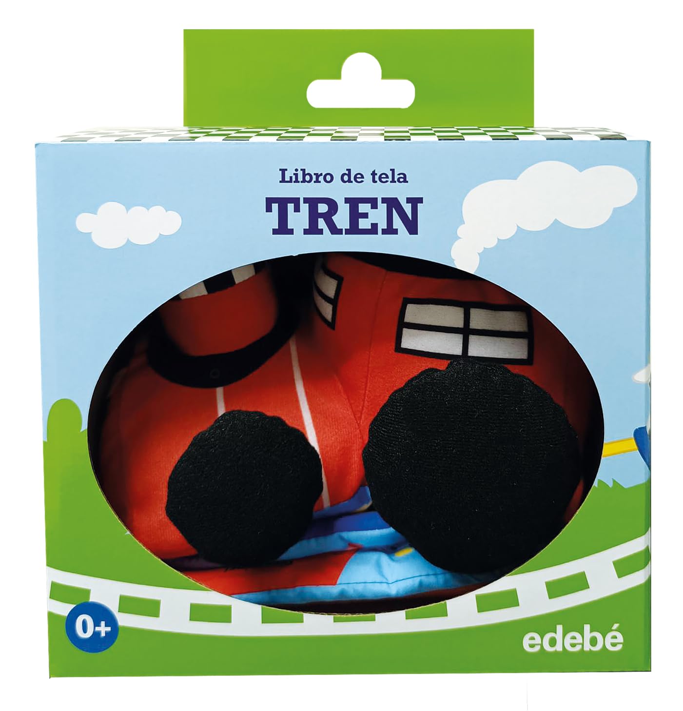 Libro: TREN. LIBRO DE TELA PARA BEBÉS