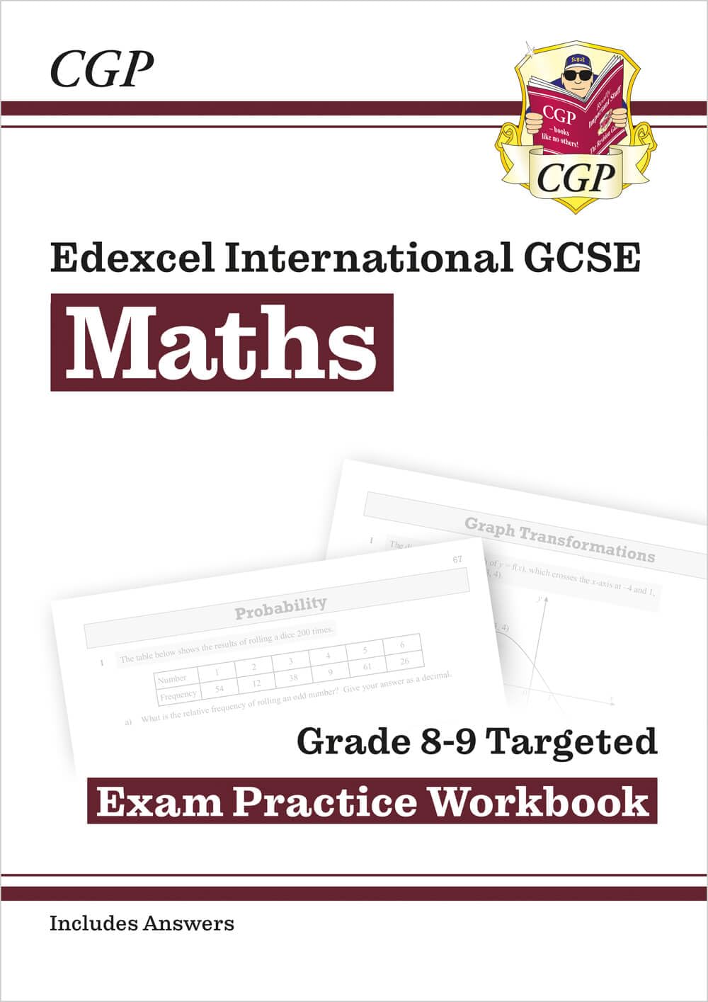 Libro: Edexcel International GCSE Maths Grade 8-9 Exam Practice Workbook: Higher (with Answers) (CGP IGCSE Maths)