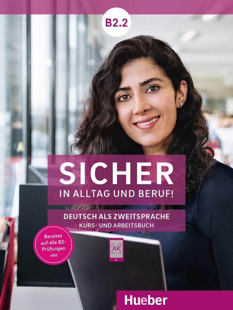 Libro: SICHER ALLT. & BERUF B2.2 Kursb.+Arb.: Kurs- und Arbeitsbuch B2.2 - 9783191212094