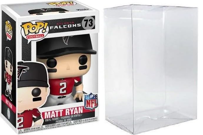 Funko Pop! NFL Matt Ryan Atlanta Falcons Figura de Vinilo #73, with Pop Protector Case