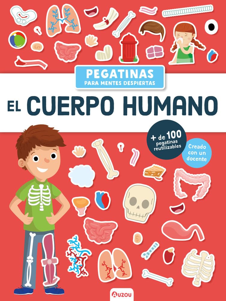 Libro: Pegatinas para mentes despiertas. El cuerpo humano
