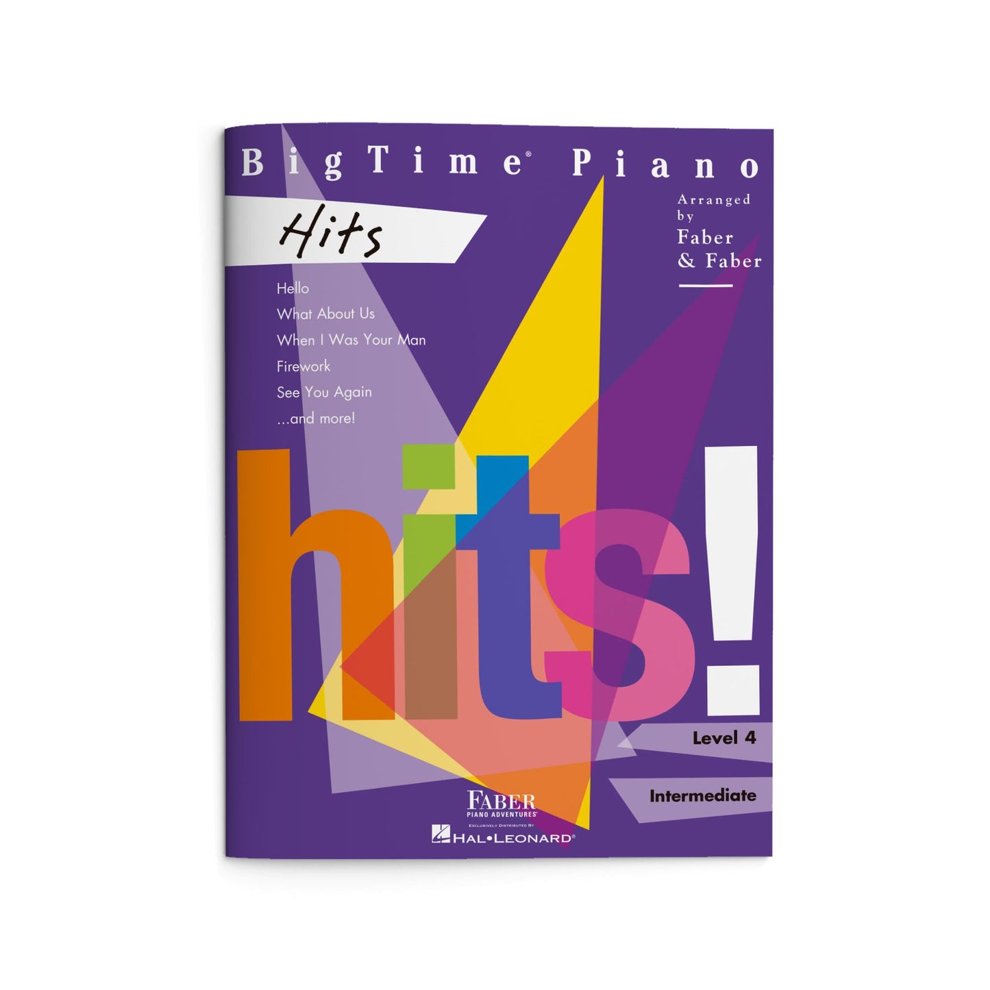 Libro: BigTime Piano Hits – Piano Sheet Music | 12 Popular Songs from Bruno Mars, Taylor Swift, Adele & More | Intermediate Arrangements for Solo Performance | Faber Piano Adventures