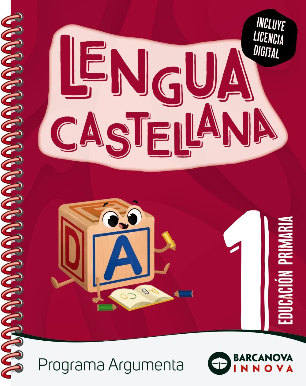 Libro: Argumenta 1. Lengua castellana (letra ligada)