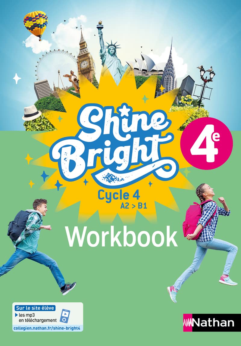 Libro: Anglais 4e Shine Bright: Workbook