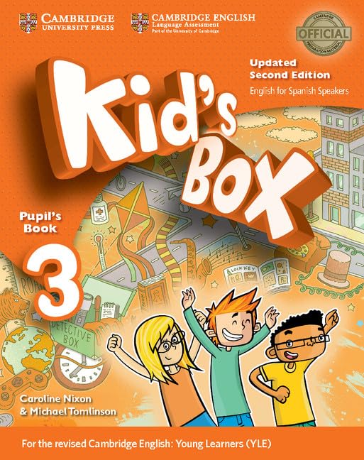 Libro: Kid's Box Level 3 Pupil's Book Updated English for Spanish Speakers