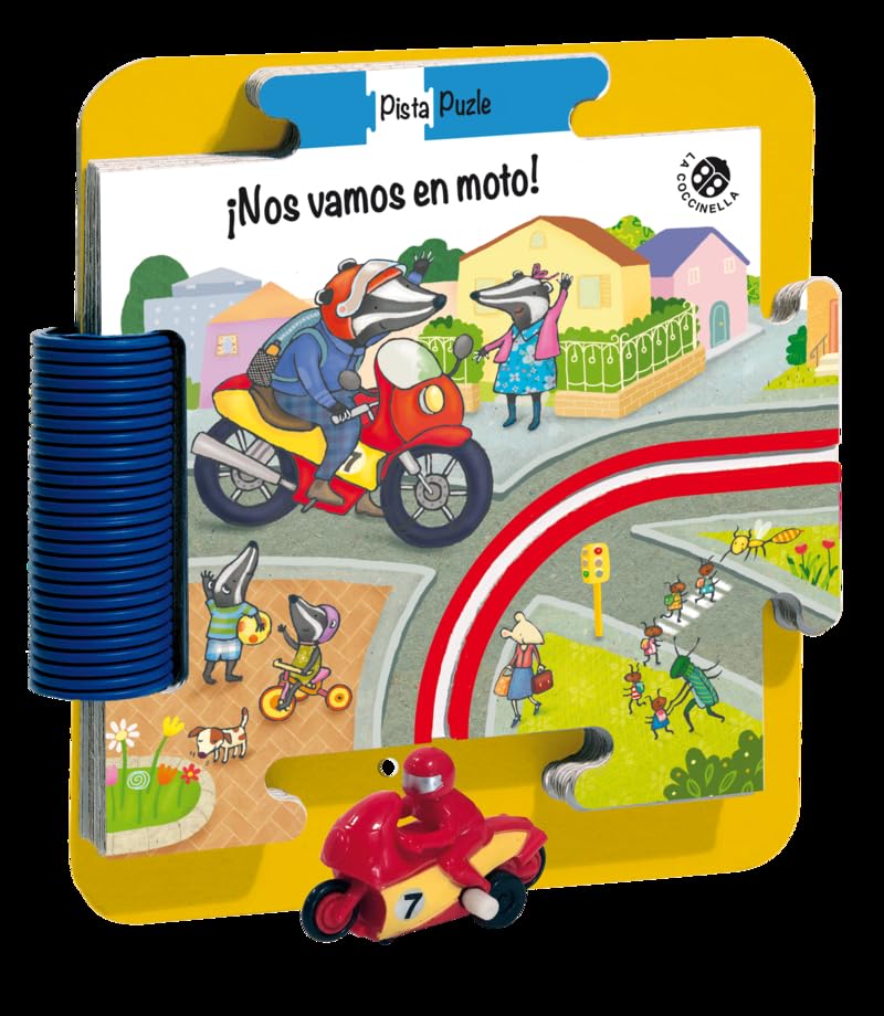 Libro: ¡Nos vamos en moto! (PISTA PUZLE)