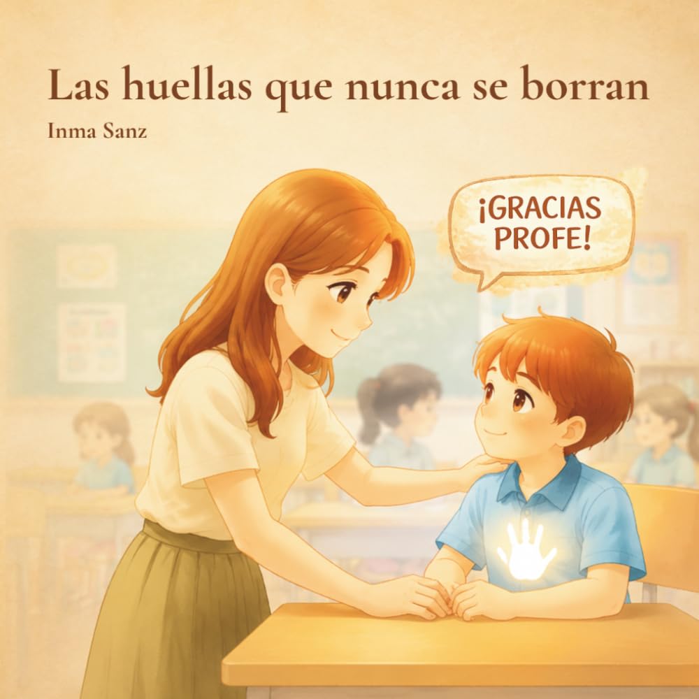 Libro: Las huellas que nunca se borran: Un cuento de agradecimiento para maestras y maestros