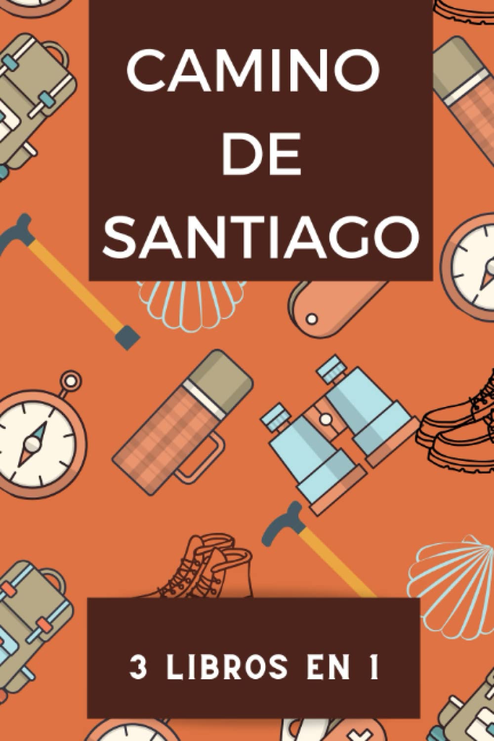 Libro: Camino de Santiago: Cuaderno de viaje, planificador de viaje y diario de viajes guiado para organizar tus rutas camino a Compostela.: Incluye libreta ... de Compostela. Camino de Santiago regalos.