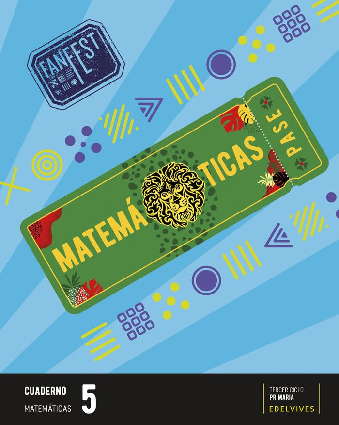 Libro: Proyecto: FanFest. Matemáticas 5 - Cuaderno
