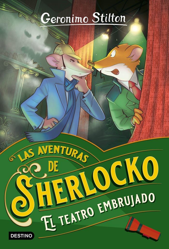 Libro: El teatro embrujado: Las aventuras de Sherlocko 4 (Geronimo Stilton)