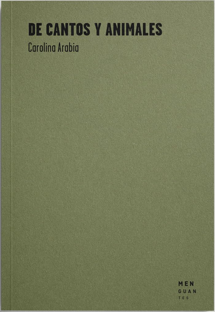 Libro: De cantos y animales