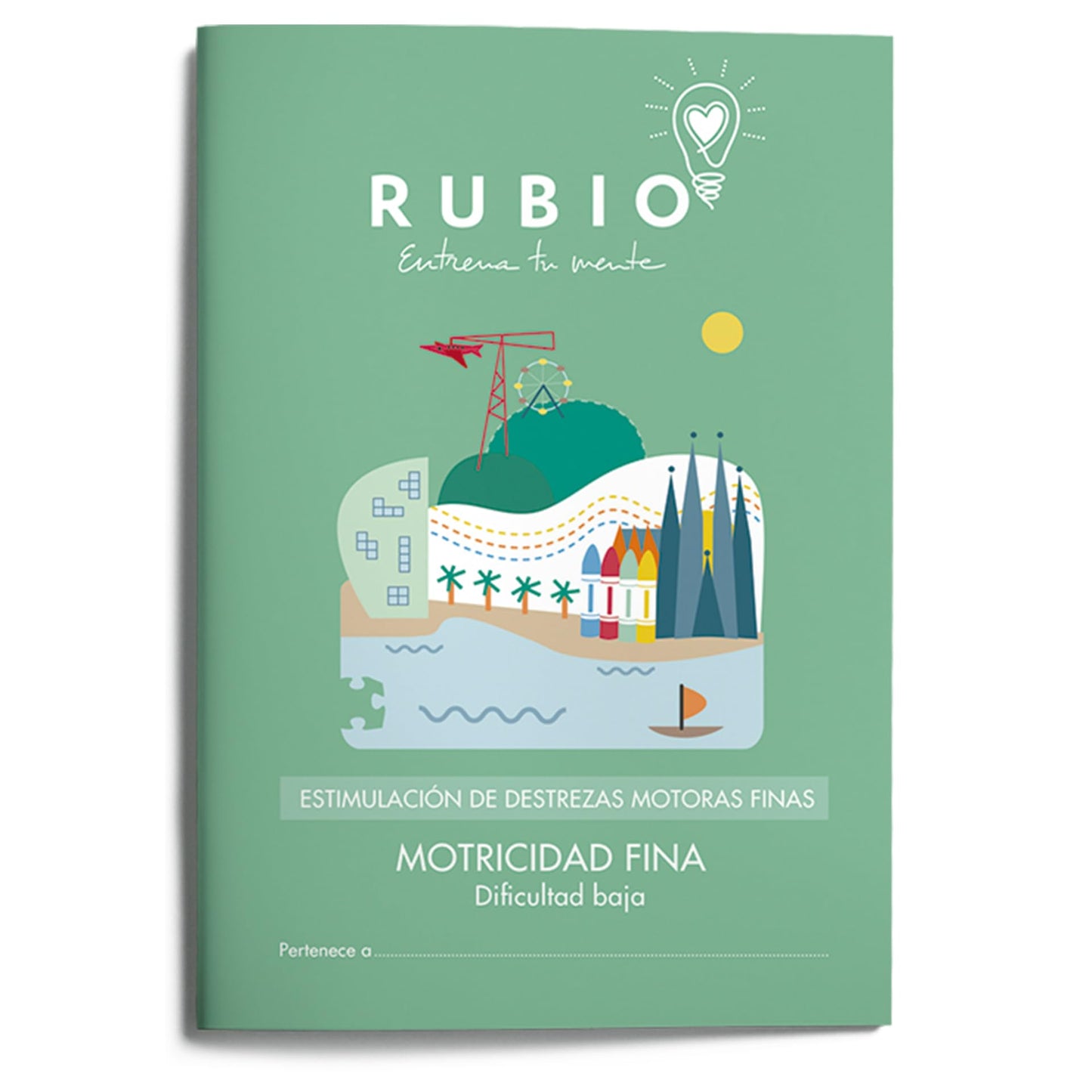 Libro: Motricidad fina - Dificultad baja | RUBIO | Estimulación de destrezas motoras finas: 1 (Estimulación de Destrezas Motoras Finas (Motricidad Fina))
