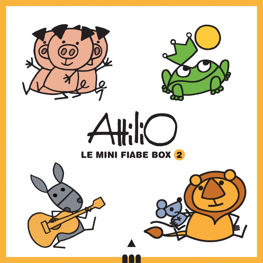 Libro: Attilio. Le mini fiabe box 2 (giallo). Ediz. a colori (Mini storie di Attilio)
