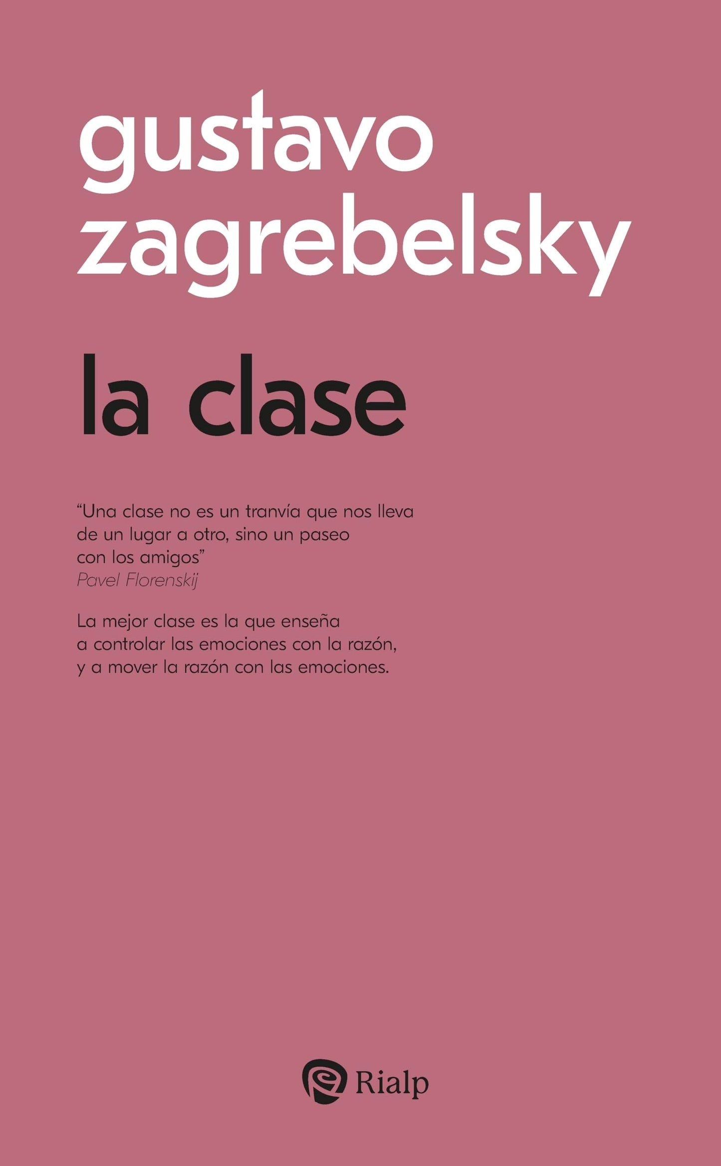 Libro: La clase: Discurso