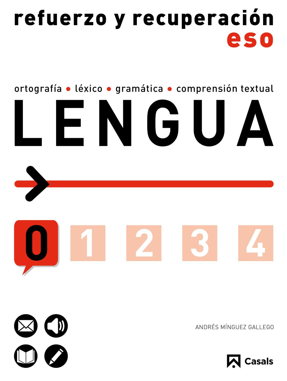 Libro: Refuerzo y recuperación de Lengua 0 ESO