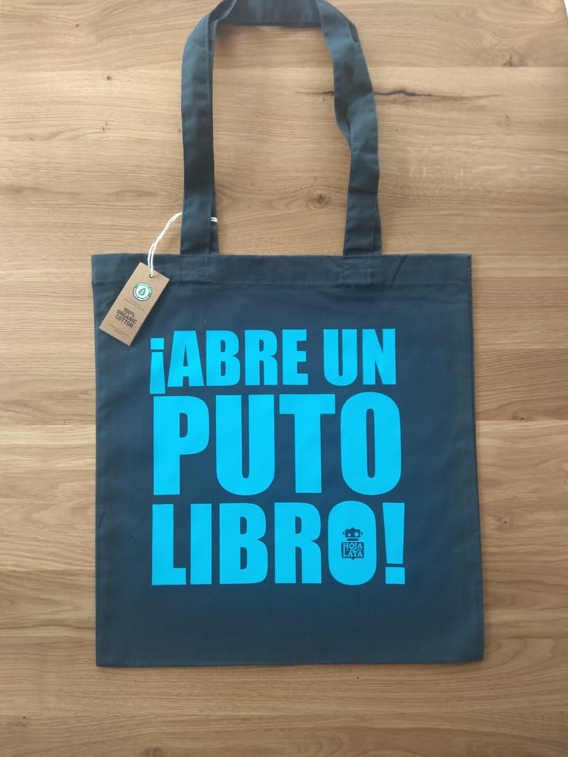 Libro: ABRE UN PUTO LIBRO BOLSA DE ALGODON