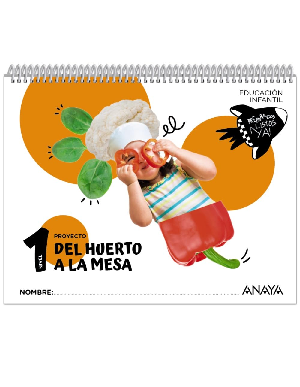 Libro: Del huerto a la mesa. Nivel 1