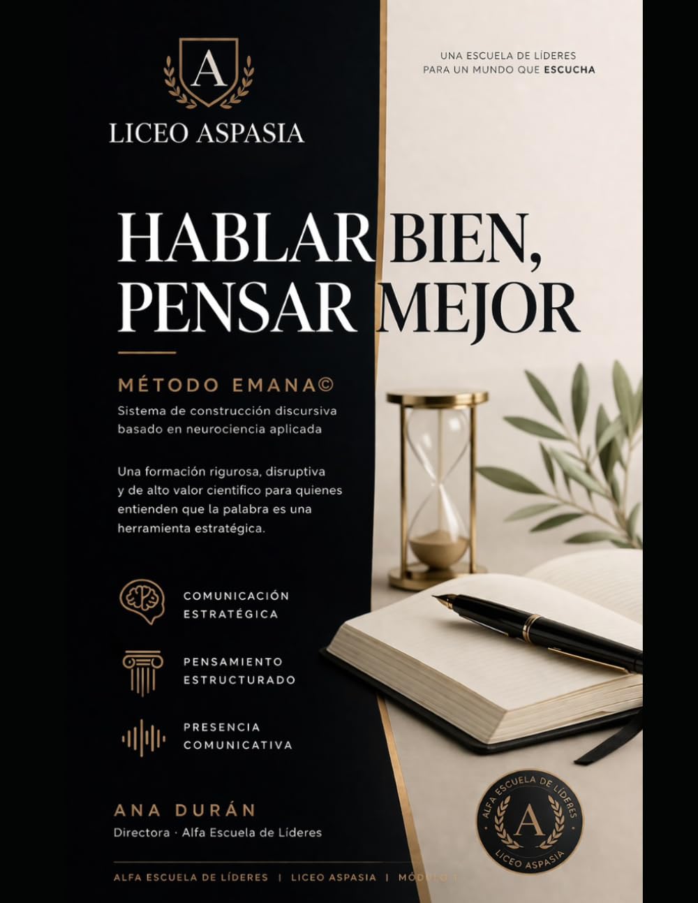 Libro: Hablar bien, pensar mejor: Manual para Comunicación Profesional (Liceo Aspasia) (Spanish Edition)