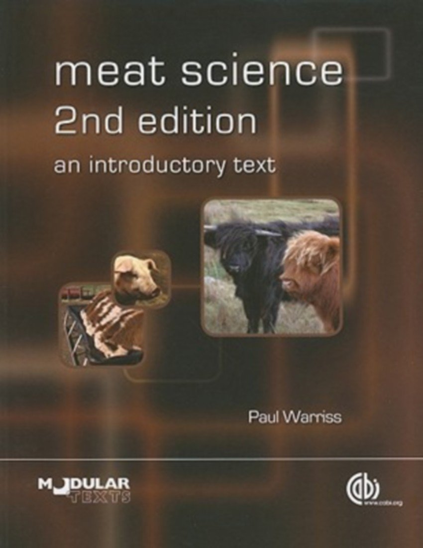 Libro: Meat Science: An Introductory Text (Modular Texts Series)