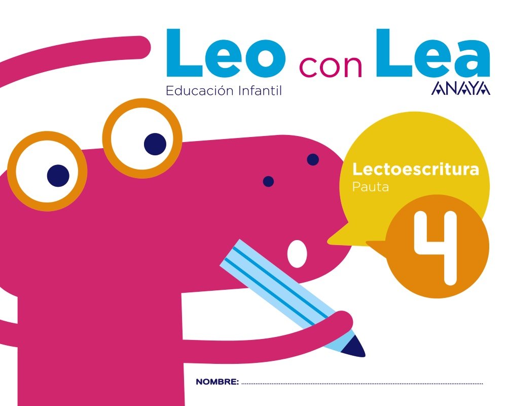 Libro: Leo con Lea 4. Pauta.