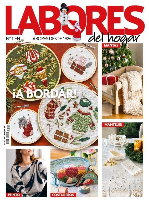Libro: Revista Labores #780 | ¡A bordar!: mantas, manteles y costureros (Cultura y Ocio)