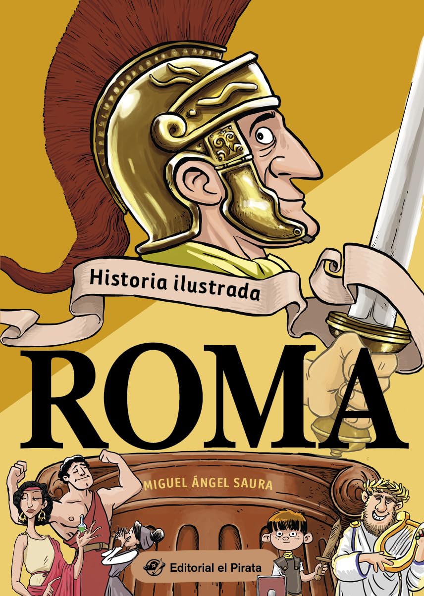 Libro: Historia ilustrada - Roma: Libro de no ficción sobre la antigua Roma - ¡Incluye chistes! Libros para niños y niñas - De 9 a 13 años: 1