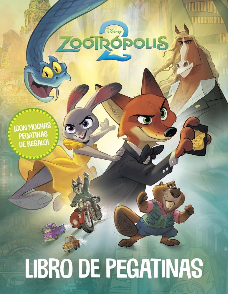 Libro: Zootrópolis 2. Libro de pegatinas (Disney. Zootrópolis)