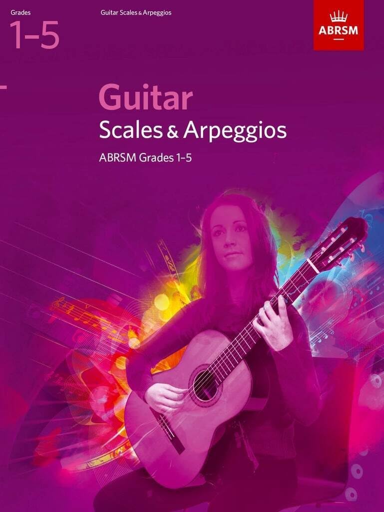 Libro: Guitar Scales and Arpeggios, Grades 1-5 (ABRSM Scales & Arpeggios)