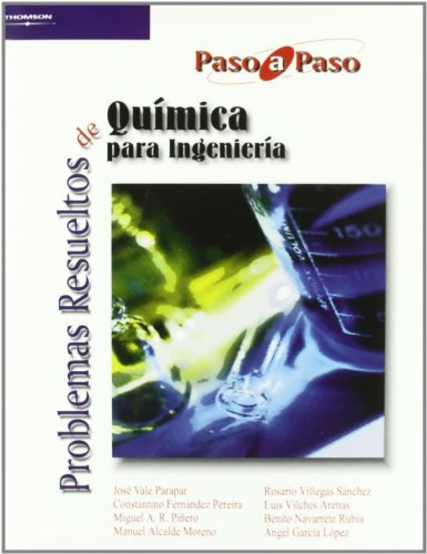 Libro: Problemas resueltos de química para ingeniería