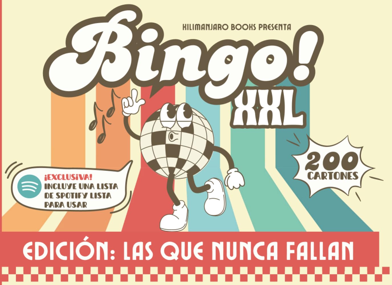 Libro: BINGO MUSICAL XXL – ¡LA EDICIÓN CON LOS TEMAZOS QUE NUNCA FALLAN! ¡AHORA PARA GRUPOS GRANDES!: Cartones para 200 personas + playlist de temazos | ... eventos de empresa, despedidas y más