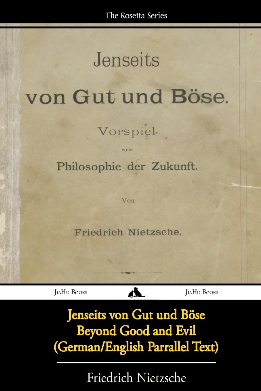 Libro: Jenseits von Gut und Böse/Beyond Good and Evil (German/English Bilingual Text)