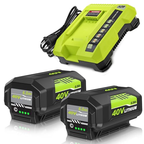 Batería-de-repuesto-OP4026-de-6.0-Ah-para-Ryobi-de-40-V-y-cargador-OP401.-Compatible-con-baterías-de-litio-Ryobi-de-40-V:-OP40401,-OP40602,-OP4060A1,-OP40601,-OP4075A,-OP4050A,-OP4026A,-OP40201,-OP4040,-OP40404-(verde).
