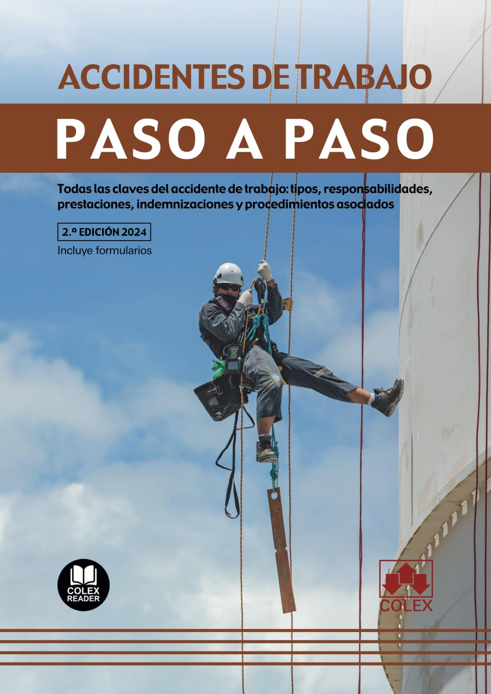 Libro: Accidentes de trabajo. Paso a paso (2.ª EDICIÓN 2024): Todas las claves del accidente de trabajo: tipos, responsabilidades, prestaciones, indemnizaciones y procedimientos asociados