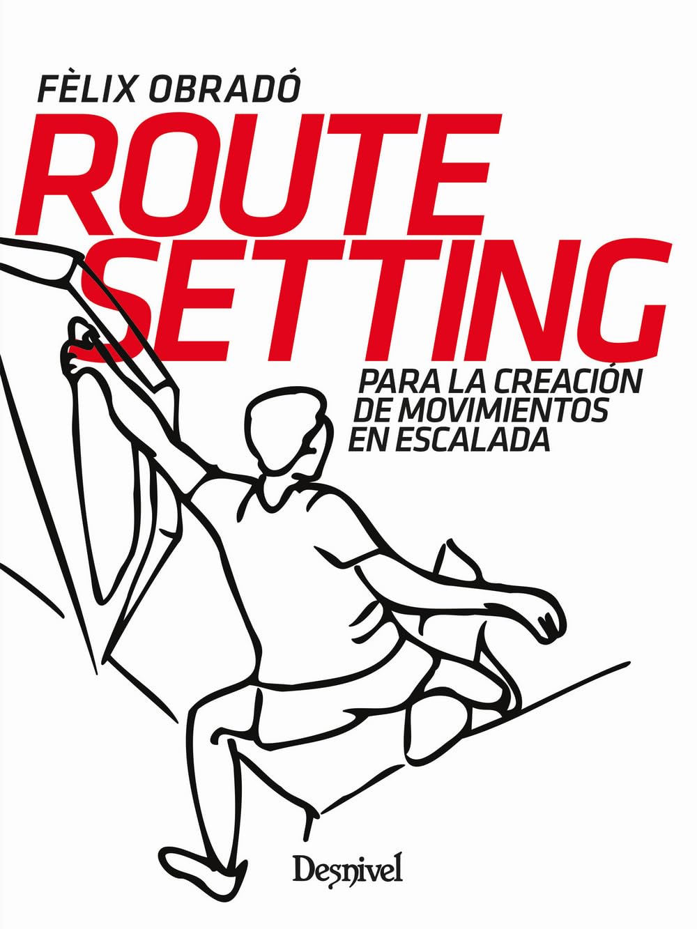 Libro: Route Setting para la creación de movimientos en escalada (Manuales de escalada Desnivel)