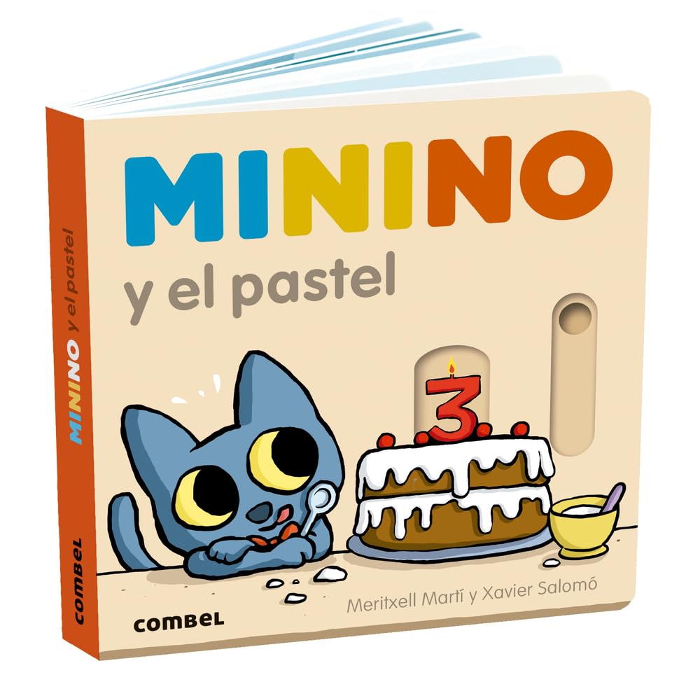 Libro: Minino y el pastel (10) – Cuento interactivo con mecanismos móviles | Descubre la sorpresa con Minino | Libro educativo infantil: Volume 10